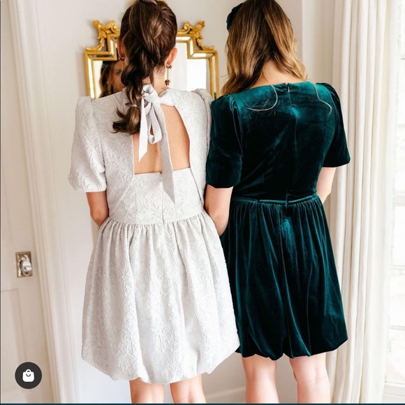 NWT Antonio Melani x Nicola Bathie Julianna Velvet Dress - Picture 3 of 12